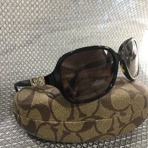 Coach HC8146 Tortoise/Brown Sunglasses